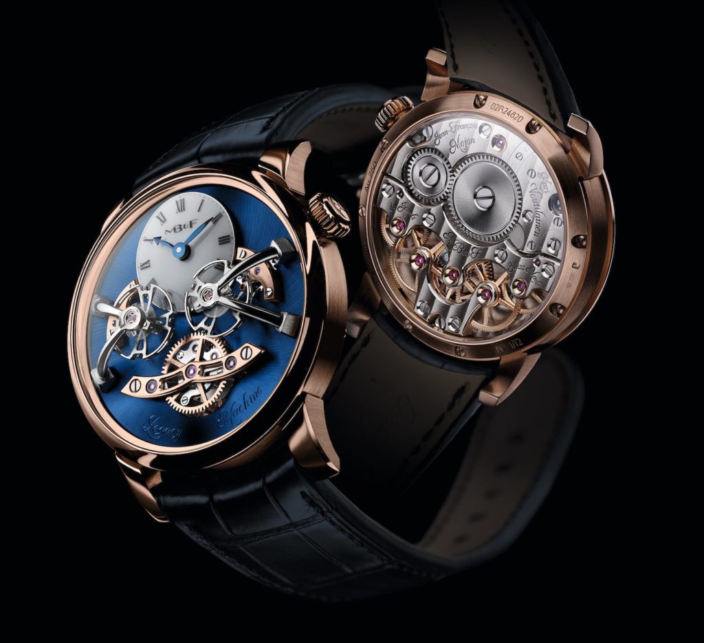 MB&F Legacy Machine No.2 Red Gold Blue Watch Will Be Last Ever In Red ...