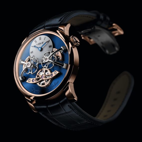 MB&F Legacy Machine No.2 Red Gold Blue Watch Will Be Last Ever In Red ...