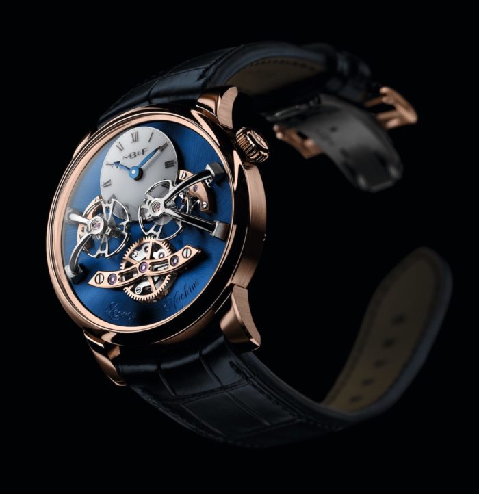 Mb&f Legacy Machine No.2 Red Gold Blue Watch Will Be Last Ever In Red 