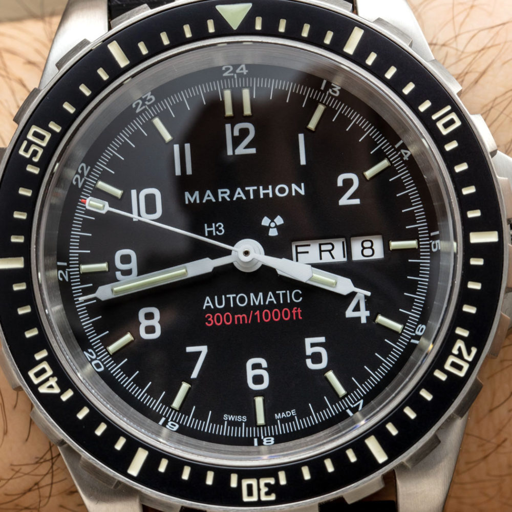 Marathon Search & Rescue 46mm JDD Jumbo Diver's Automatic Watch Hands ...