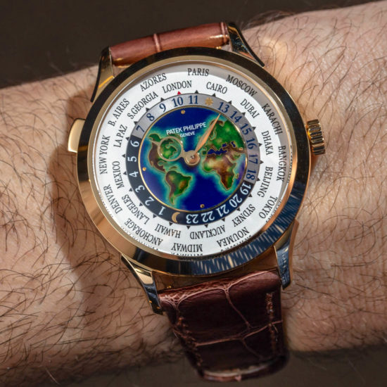 Hands-On: Patek Philippe World Time 5231J Watch | aBlogtoWatch