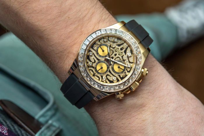 Hands-On: Rolex Daytona 116588TBR 'Eye Of The Tiger' Or 'Rorschach Test ...