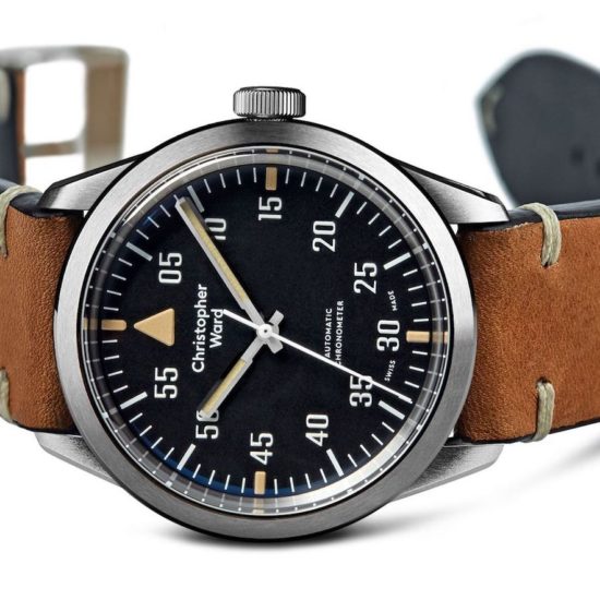 Christopher Ward Military Collection Featuring C65 Cranwell, Dartmouth ...