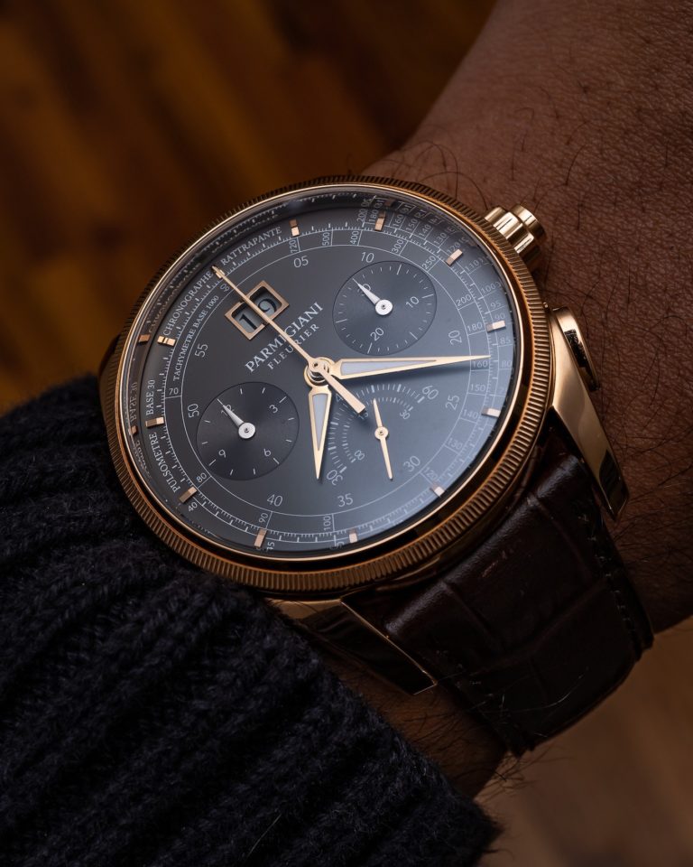 Hands-On Debut: Parmigiani Tonda Chronor Slate Dial Watch | aBlogtoWatch