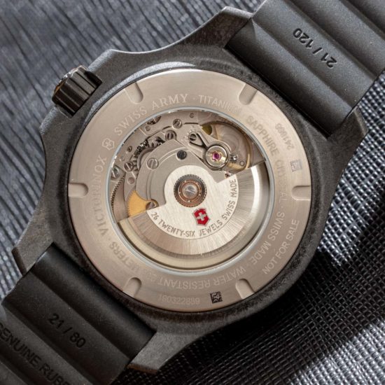 Victorinox INOX Carbon Mechanical Watch Hands-On | aBlogtoWatch