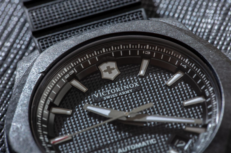 Victorinox INOX Carbon Mechanical Watch Hands-On | aBlogtoWatch