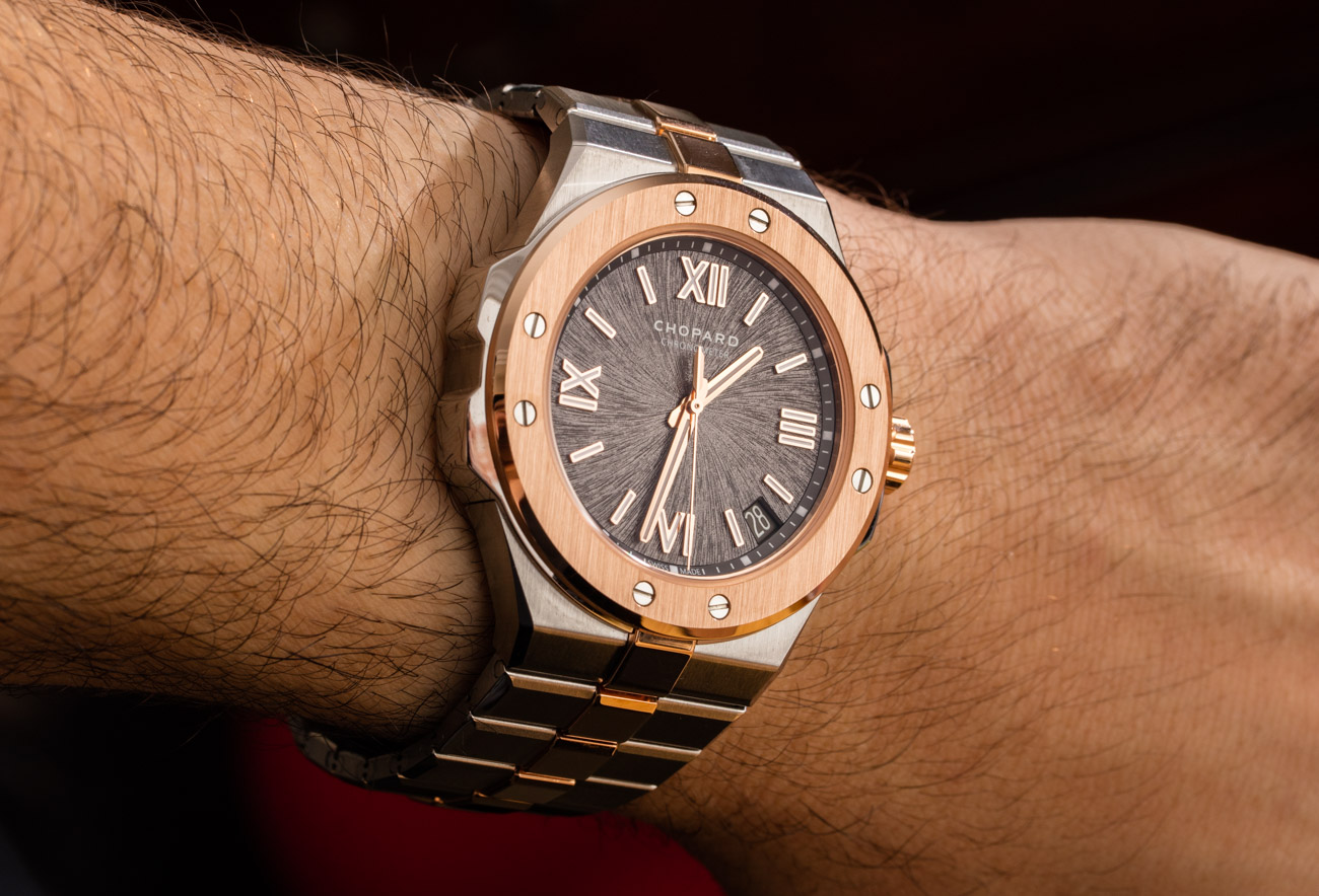 Hands On With The Chopard Alpine Eagle 41 In Ethical Rose Gold & Lucent  Steel – Watch Advice