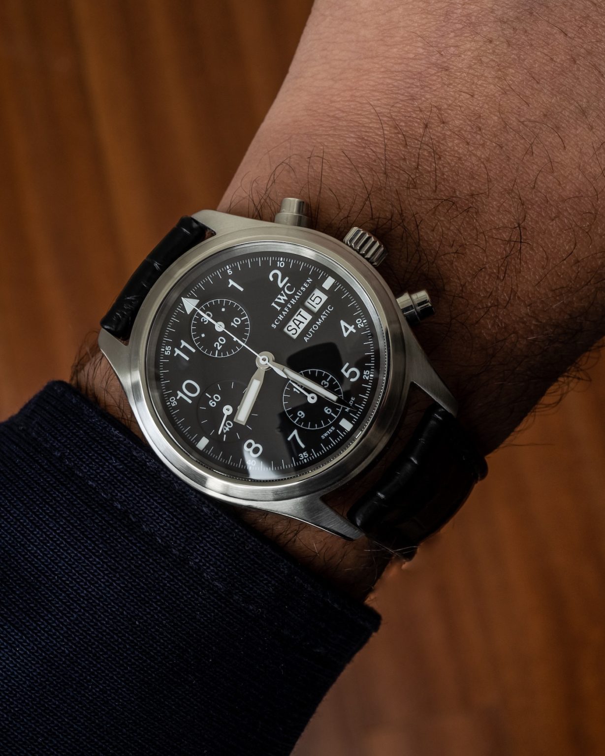 No Longer Made: IWC Pilot's Watch Chronograph Ref. 3706 | aBlogtoWatch