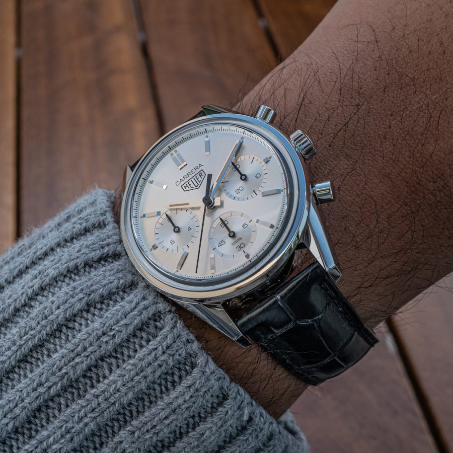 Hands On Debut Tag Heuer Carrera 160 Years Silver Limited Edition