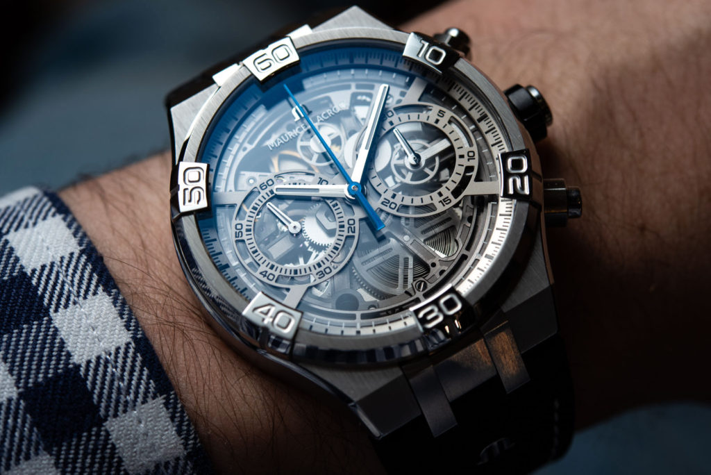 Maurice Lacroix Pontos S Extreme Watch In Cool Colors | aBlogtoWatch