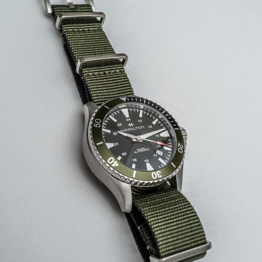 Hands-On: Hamilton Khaki Navy Scuba Watch In Green Is A Standout Value ...