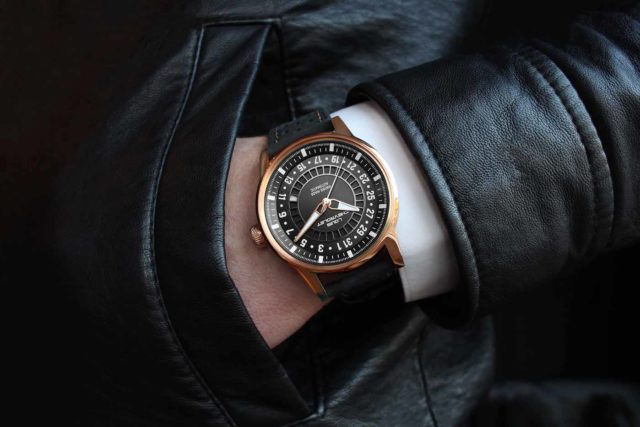 Louis Chevrolet Frontenac Lumed Flying Date Watch 