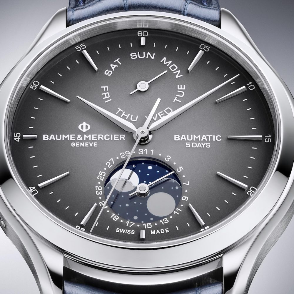 Design & Value: New Baume & Mercier In-house Baumatic Clifton Moon 