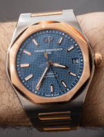 Girard-Perregaux Laureato 42 MM Titanium & Pink Gold Watch Review ...