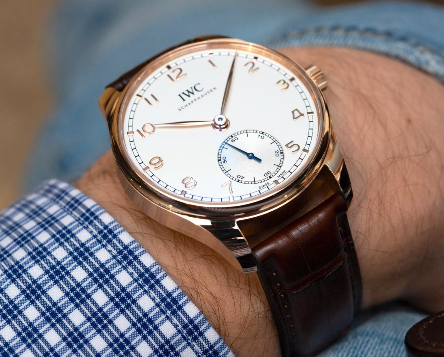Hands-On Debut: IWC Portugieser Automatic 40 Combines Compact Size ...