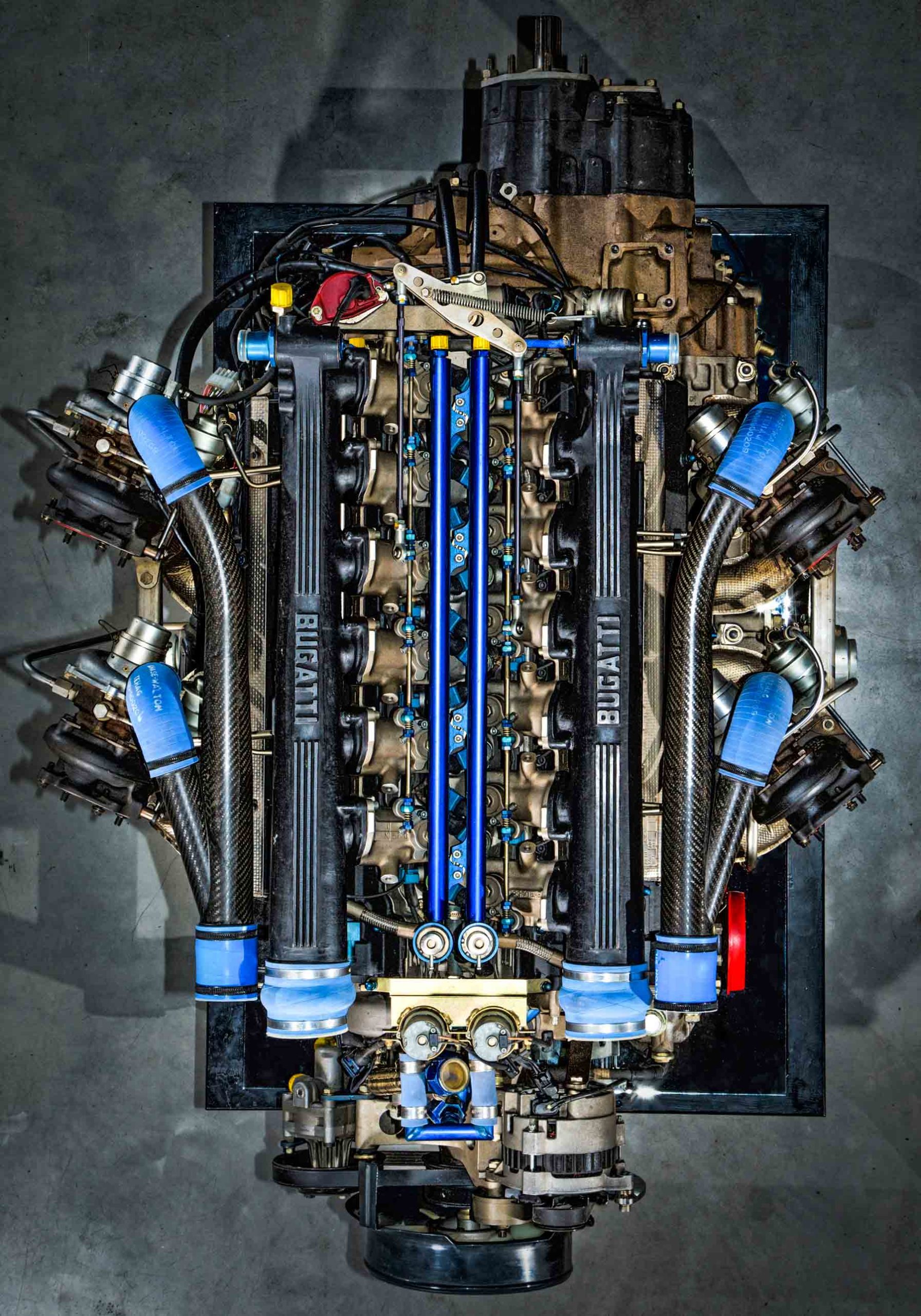 w16 engine diagram