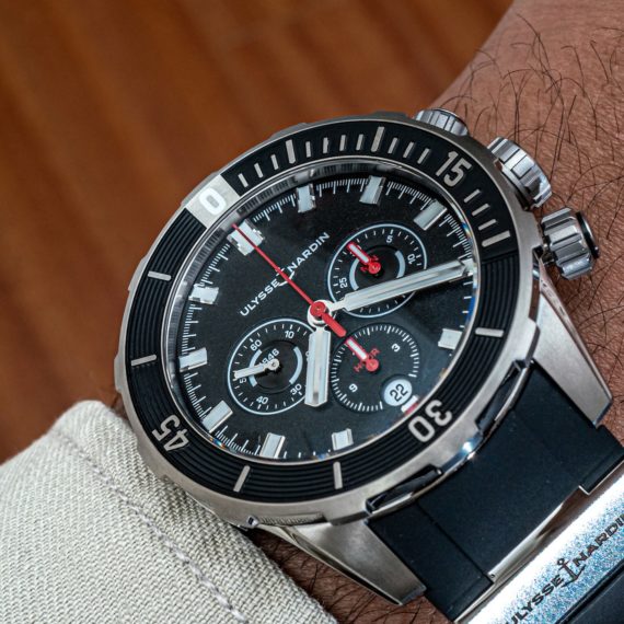 A Closer Look At Ulysse Nardin's Redesigned Diver Chronograph ...