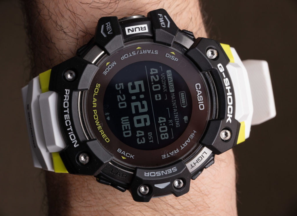Watch Review Casio G Shock Move Gbd H1000 Gps Heart Rate Monitor Ablogtowatch