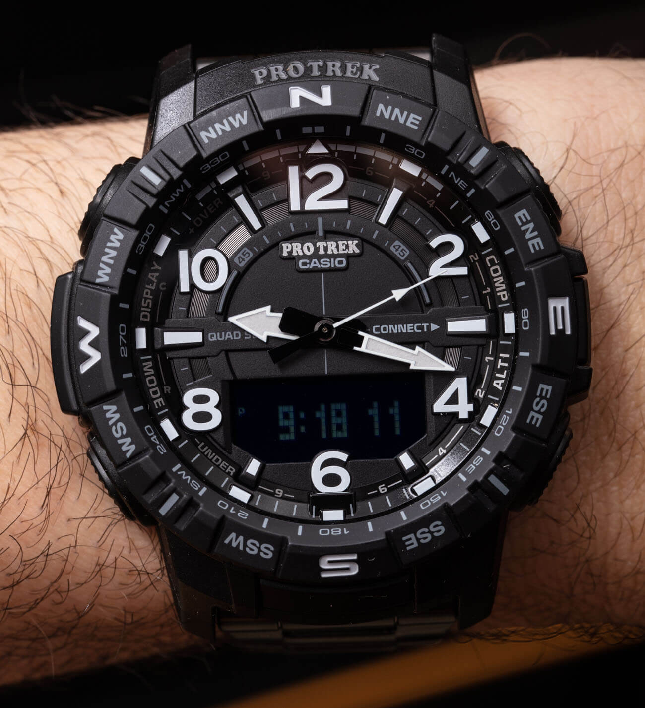 Watch Review: Casio Pro Trek PRT-B50 Black Titanium | aBlogtoWatch