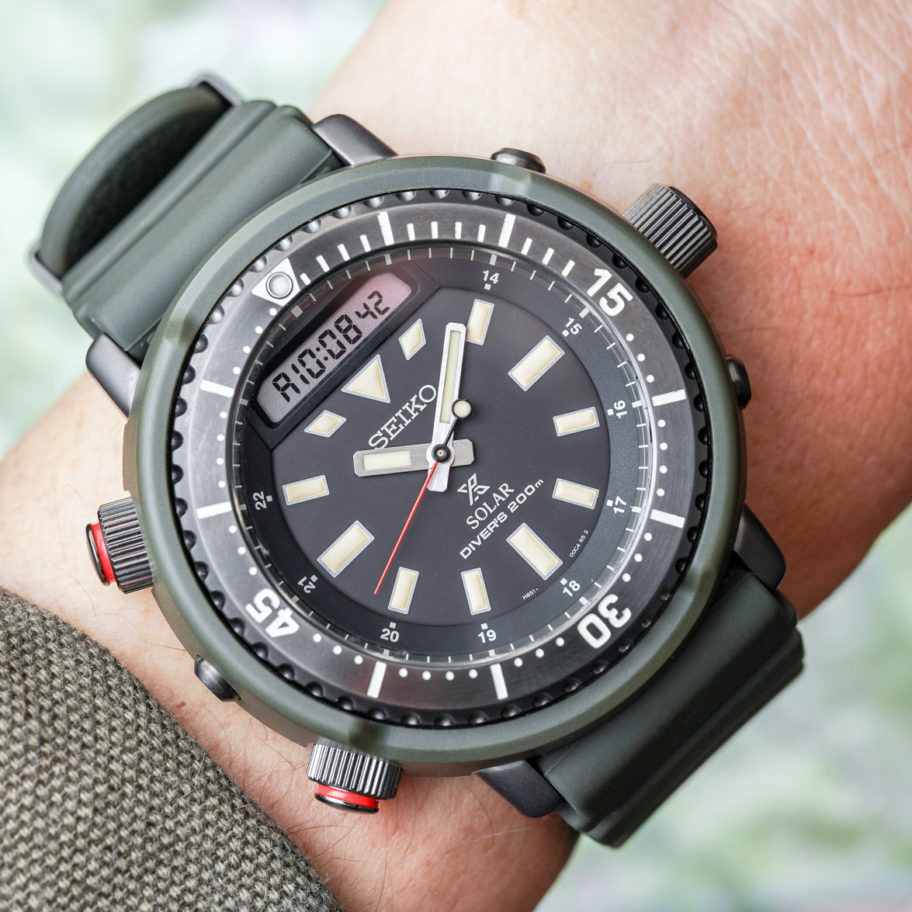 Hands-On: Seiko Prospex 'Arnie' SNJ029 And SNJ031 Divers | aBlogtoWatch