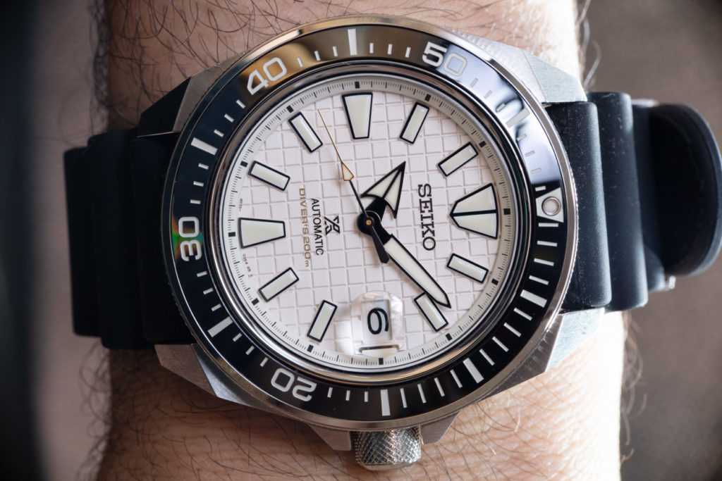 Hands-On: Seiko Prospex King Samurai SRPE35 & SRPE37 Watches | aBlogtoWatch