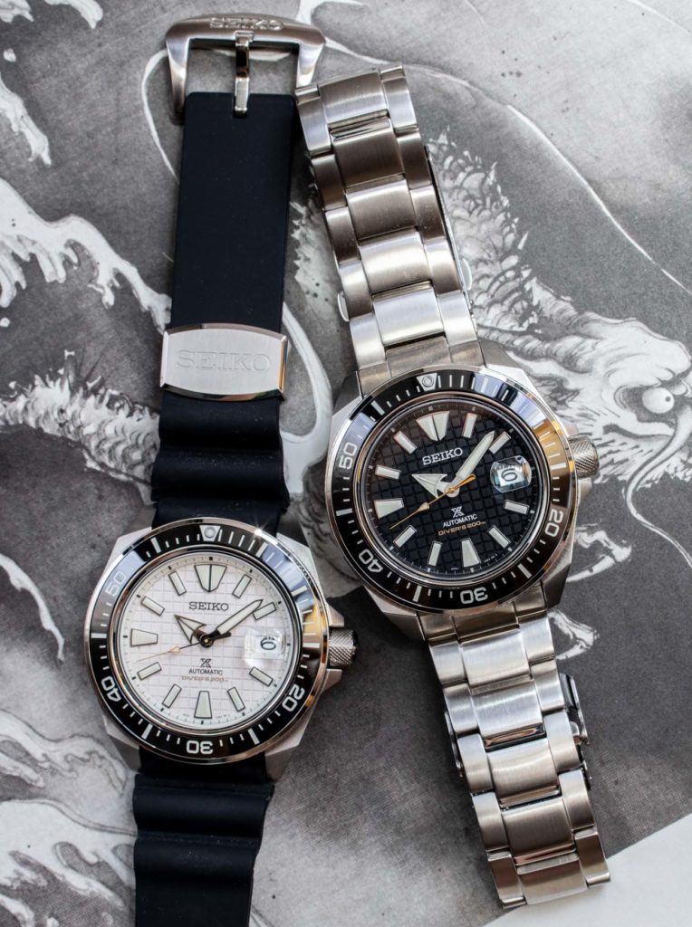 Hands-On: Seiko Prospex King Samurai SRPE35 & SRPE37 Watches | aBlogtoWatch