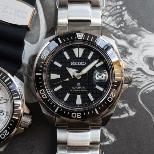 Hands-On: Seiko Prospex King Samurai SRPE35 & SRPE37 Watches | aBlogtoWatch