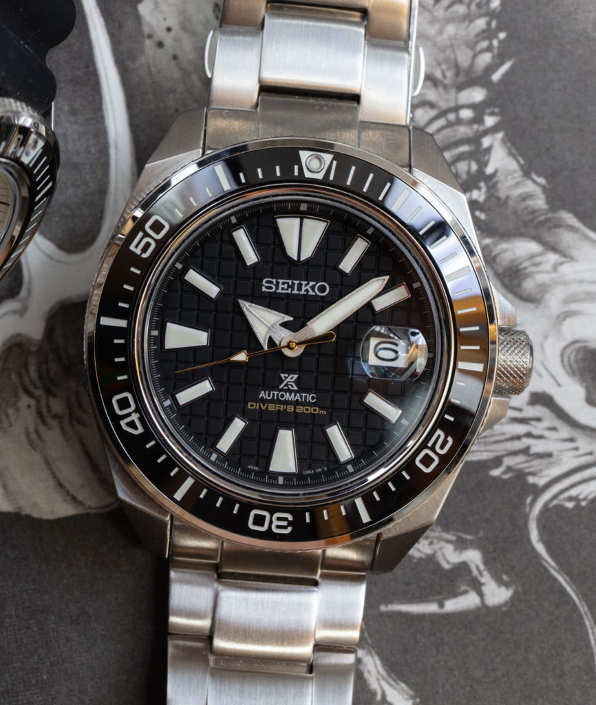 Hands-On: Seiko Prospex King Samurai SRPE35 & SRPE37 Watches | aBlogtoWatch