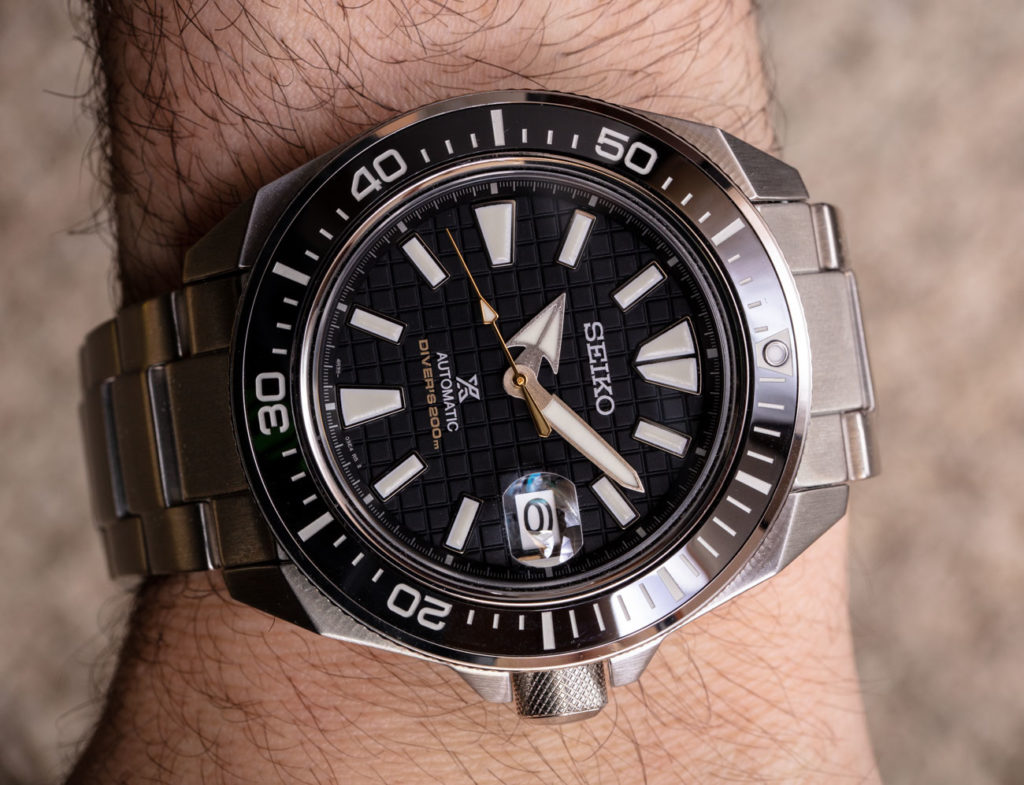 Hands-On: Seiko Prospex King Samurai SRPE35 & SRPE37 Watches | aBlogtoWatch