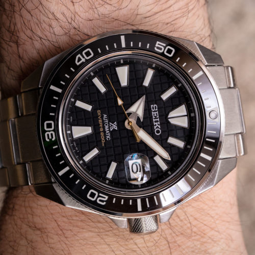 Hands-On: Seiko Prospex King Samurai SRPE35 & SRPE37 Watches | aBlogtoWatch