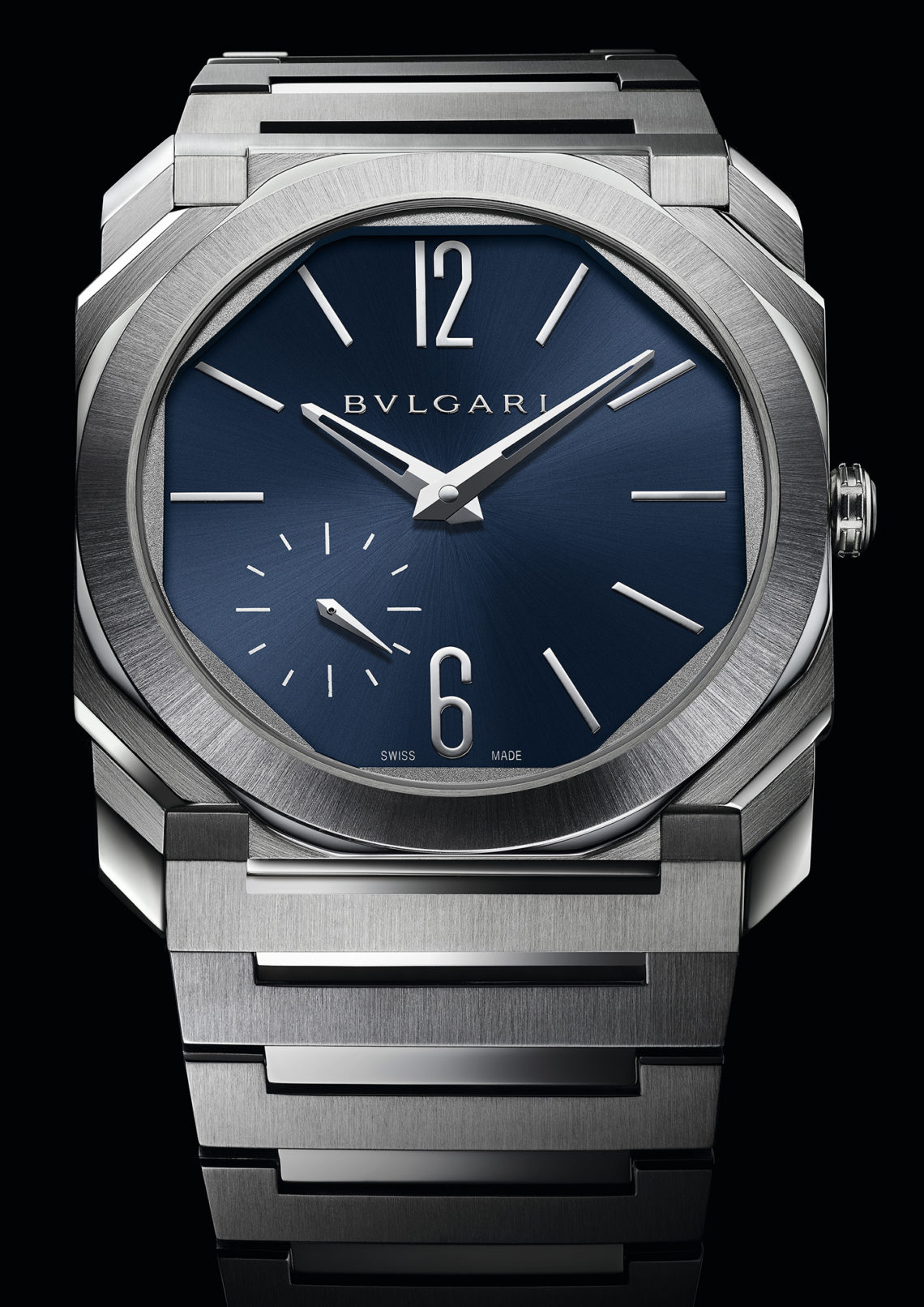 Bulgari Adds A Blue Dial To The Octo Finissimo Automatic Steel ...