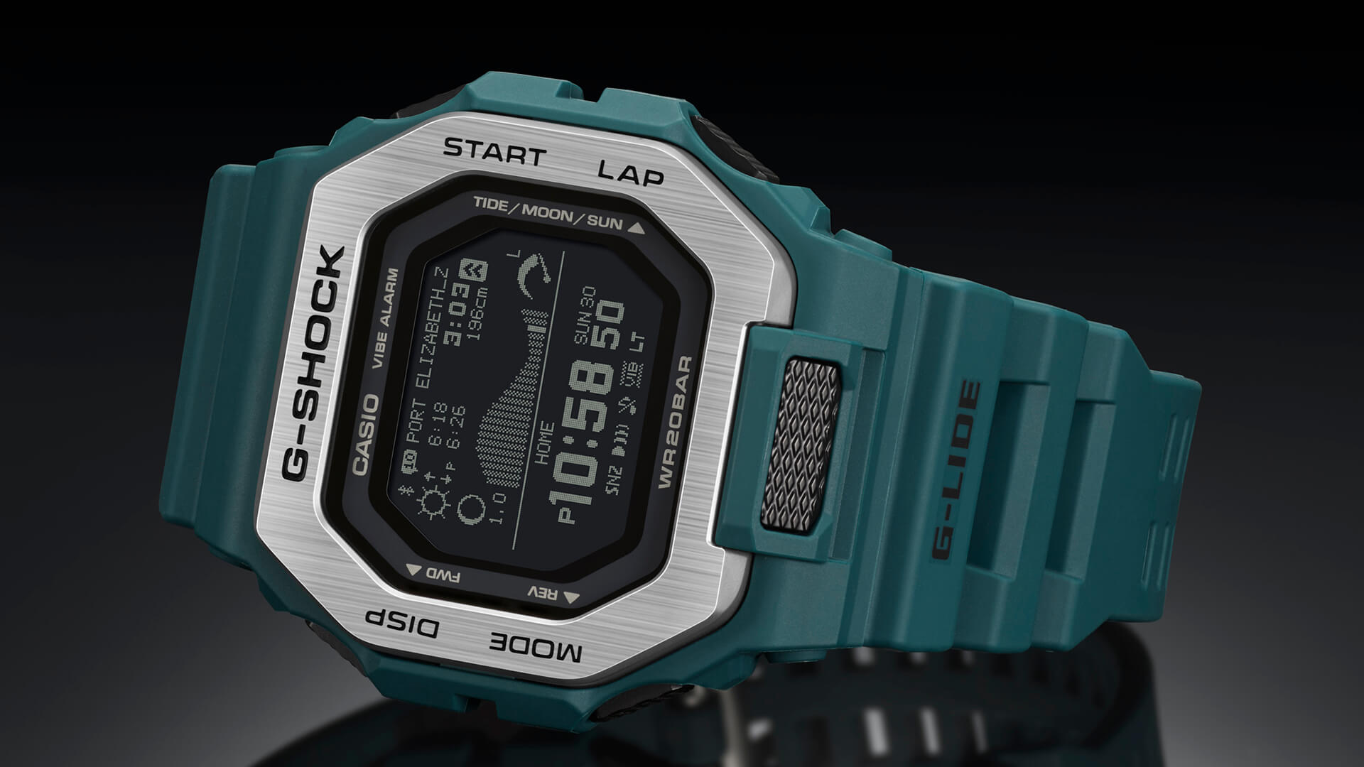 Casio Updates G-Shock G-Lide Series With Three Models Designed For Surfers | aBlogtoWatch