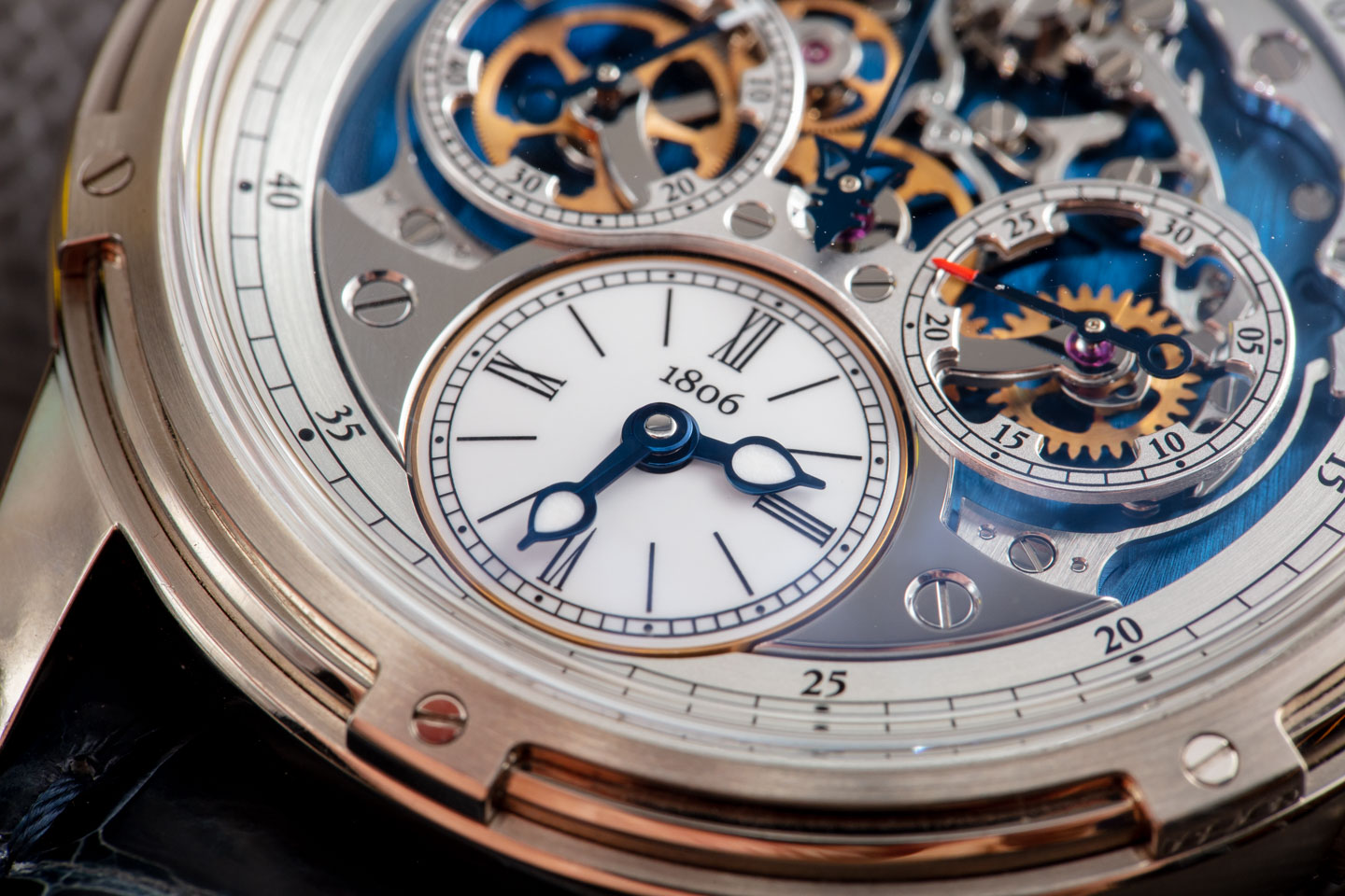 Louis Moinet Memoris 200th anniversary limited edition - Time