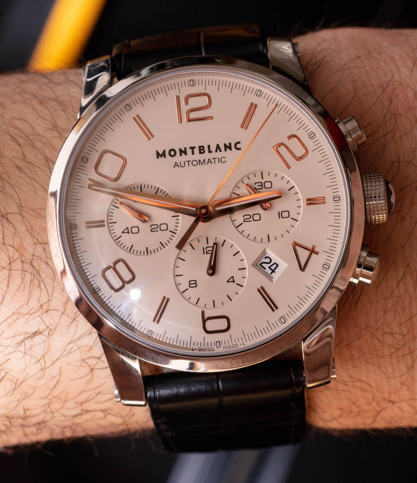 105805 Montblanc Timewalker Chronograph Steel | Essential Watches