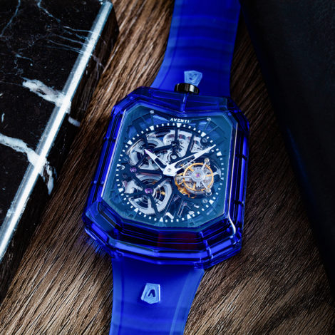 The Aventi Royal Blue Sapphire Tourbillon.