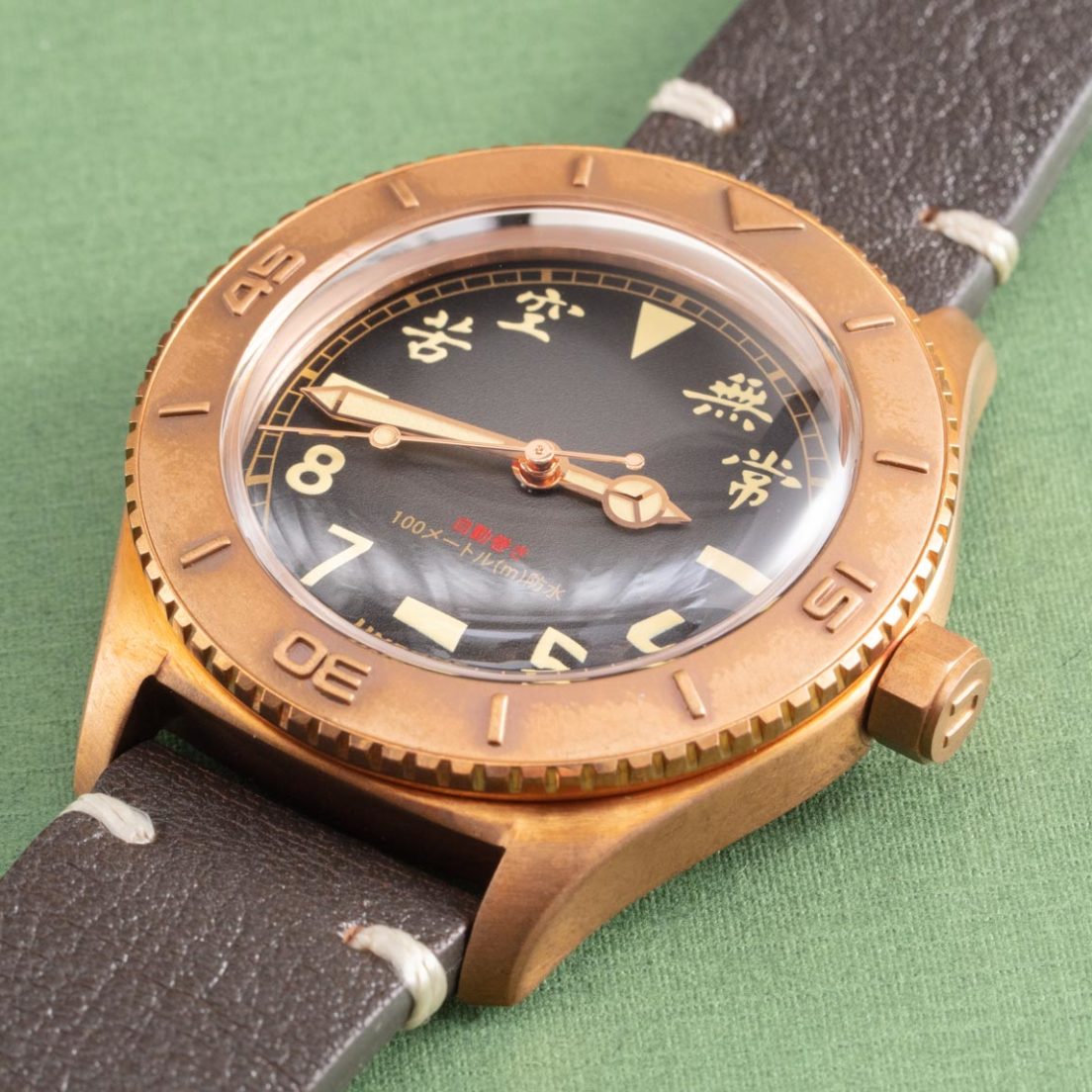 Hands-On With Undone Basecamp 'Kyoto Ghost' Bronze Watch | aBlogtoWatch