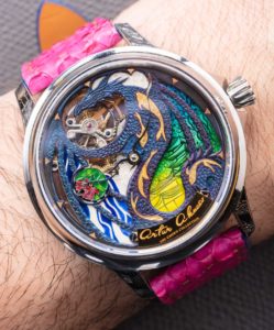 Hands-On: Artur Akmaev Rise Of The Blue Dragon Watch | aBlogtoWatch