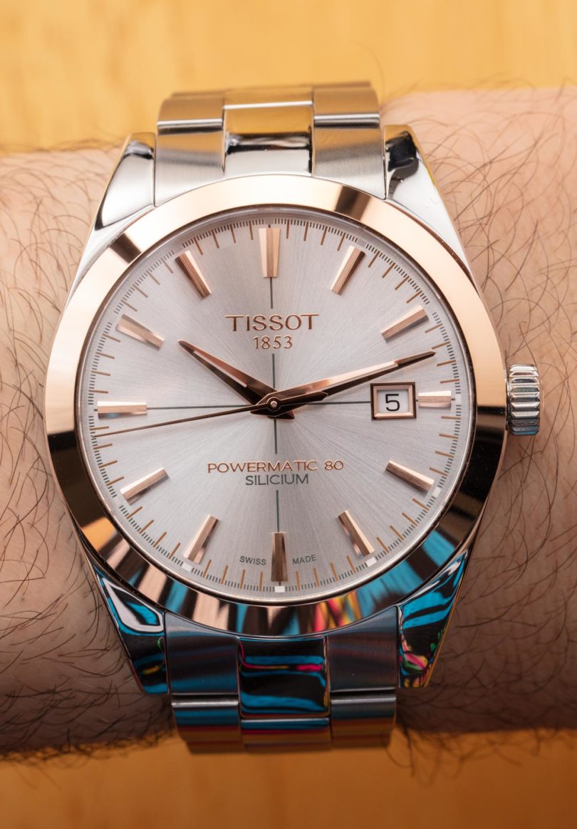 Tissot Gentleman Powermatic Silicium 18k-Gold Bezel Should Be Watch Guy ...