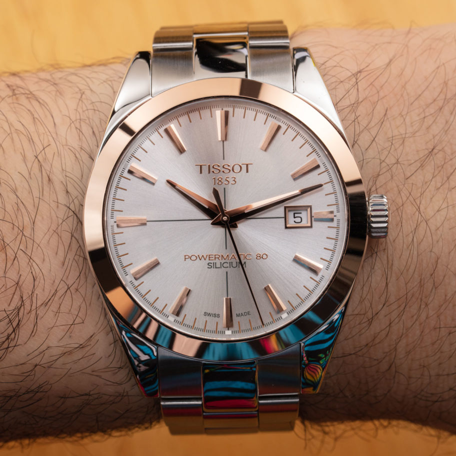 Tissot Gentleman Powermatic Silicium 18k-Gold Bezel Should Be Watch Guy ...