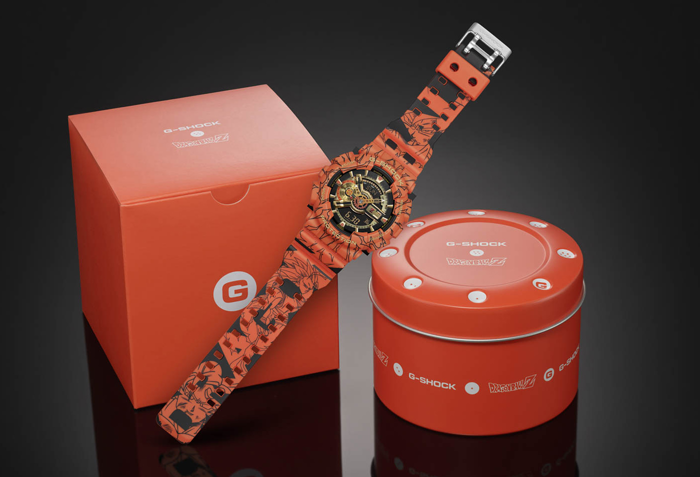 Casio Teams Up With Dragon Ball Z For Limited Edition G Shock Dragon Ball Ga110 Ablogtowatch