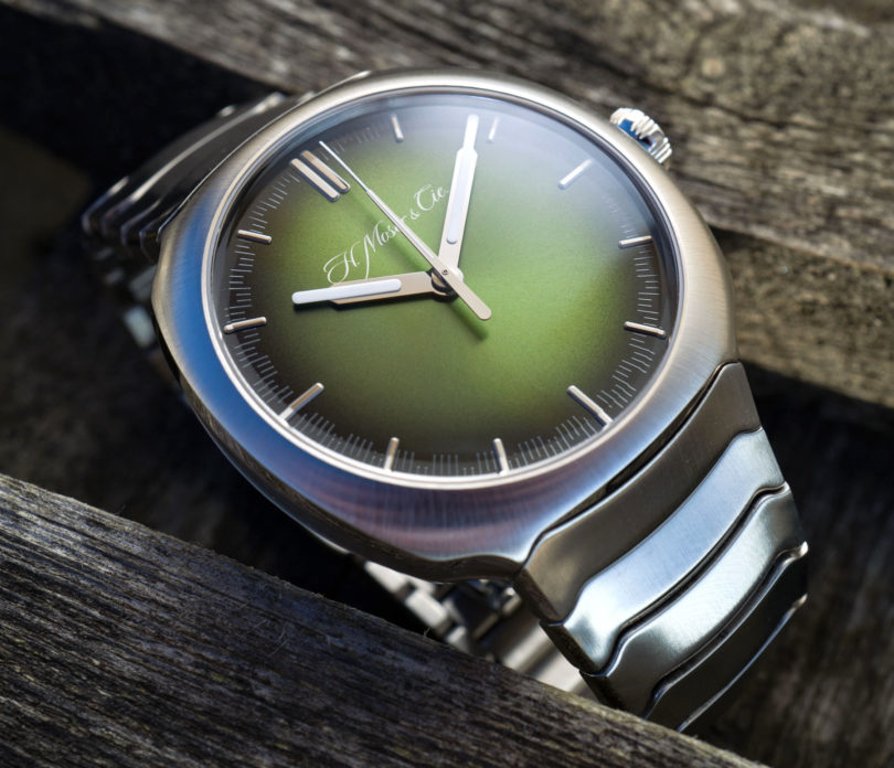 Second Look: H. Moser & Cie. Streamliner Centre Seconds Matrix Green ...