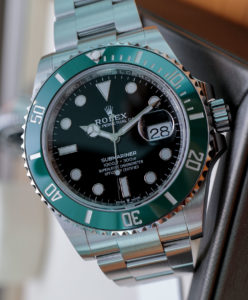 Rolex Submariner 126610LV Watch With Green Ceramic Bezel Debut ...
