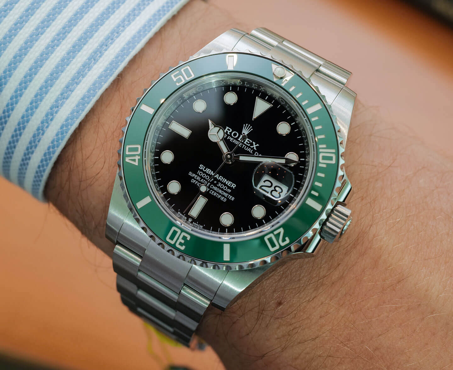 green face rolex price