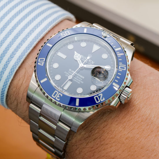 New Rolex Submariner Ref. 126619LB In White Gold With Blue Bezel For ...