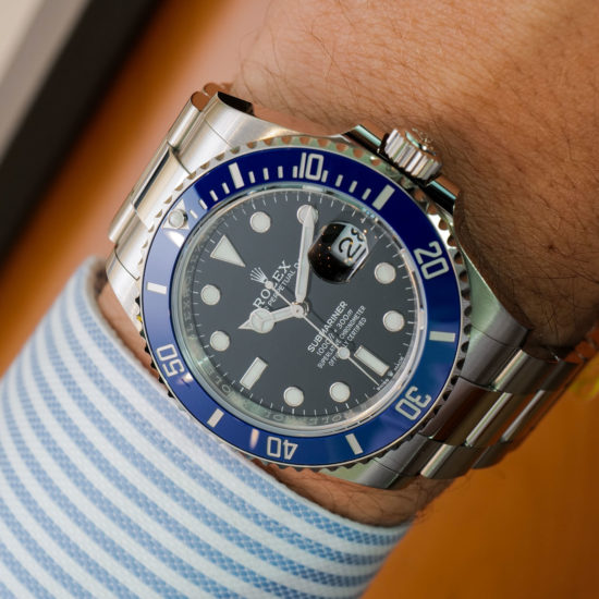 New Rolex Submariner Ref. 126619LB In White Gold With Blue Bezel For ...