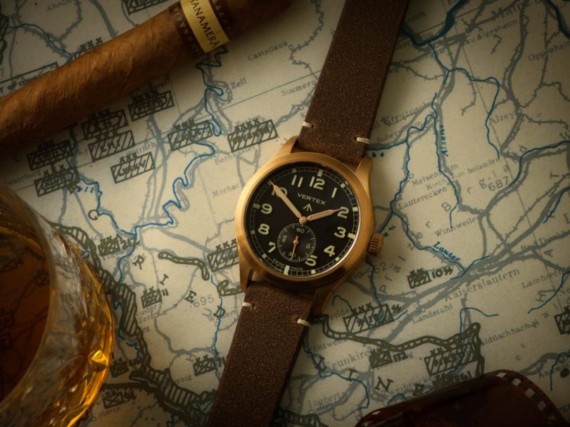 Vertex Bronze 75 Edition Watch Celebrates The End Of World War II ...