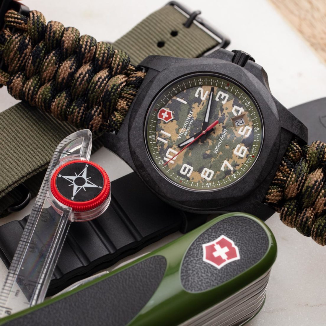 Hands On Victorinox Swiss Army Inox Carbon Le Watch For Ablogtowatch