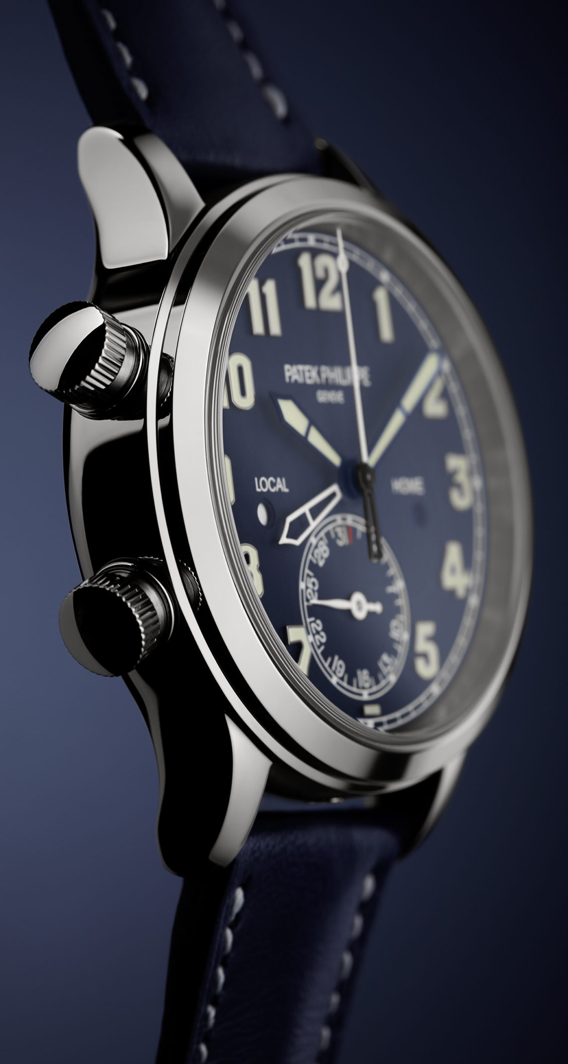 Patek Philippe Debuts Midsize Ref G Calatrava Pilot Travel Time Watch In White Gold