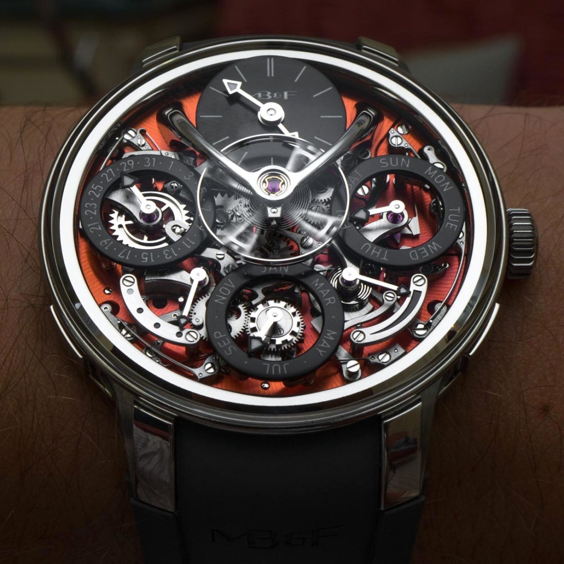 MB&F Legacy Machine Perpetual Evo Watch Hands-On | aBlogtoWatch