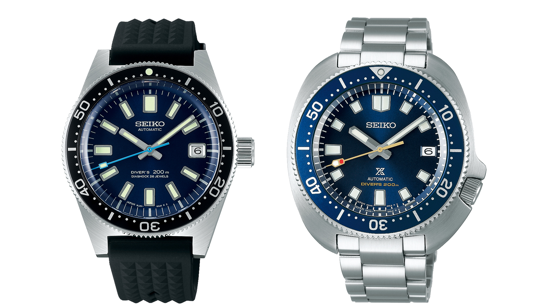 Seiko Debuts Two New Limited Edition 55th Anniversary Dive Watch Models ...